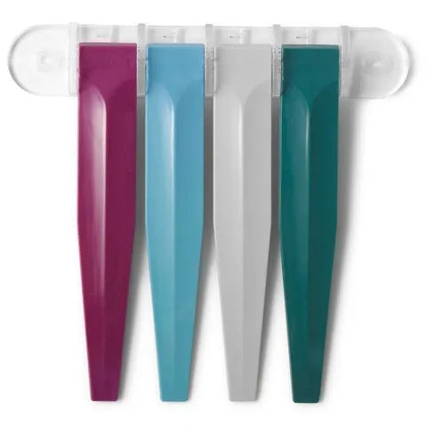 Room Status Indicators • 7.25"W x 1.375"D, Contemporary Colors • 4-Flag • 7.25"W x 1.375"D x 7.75"H