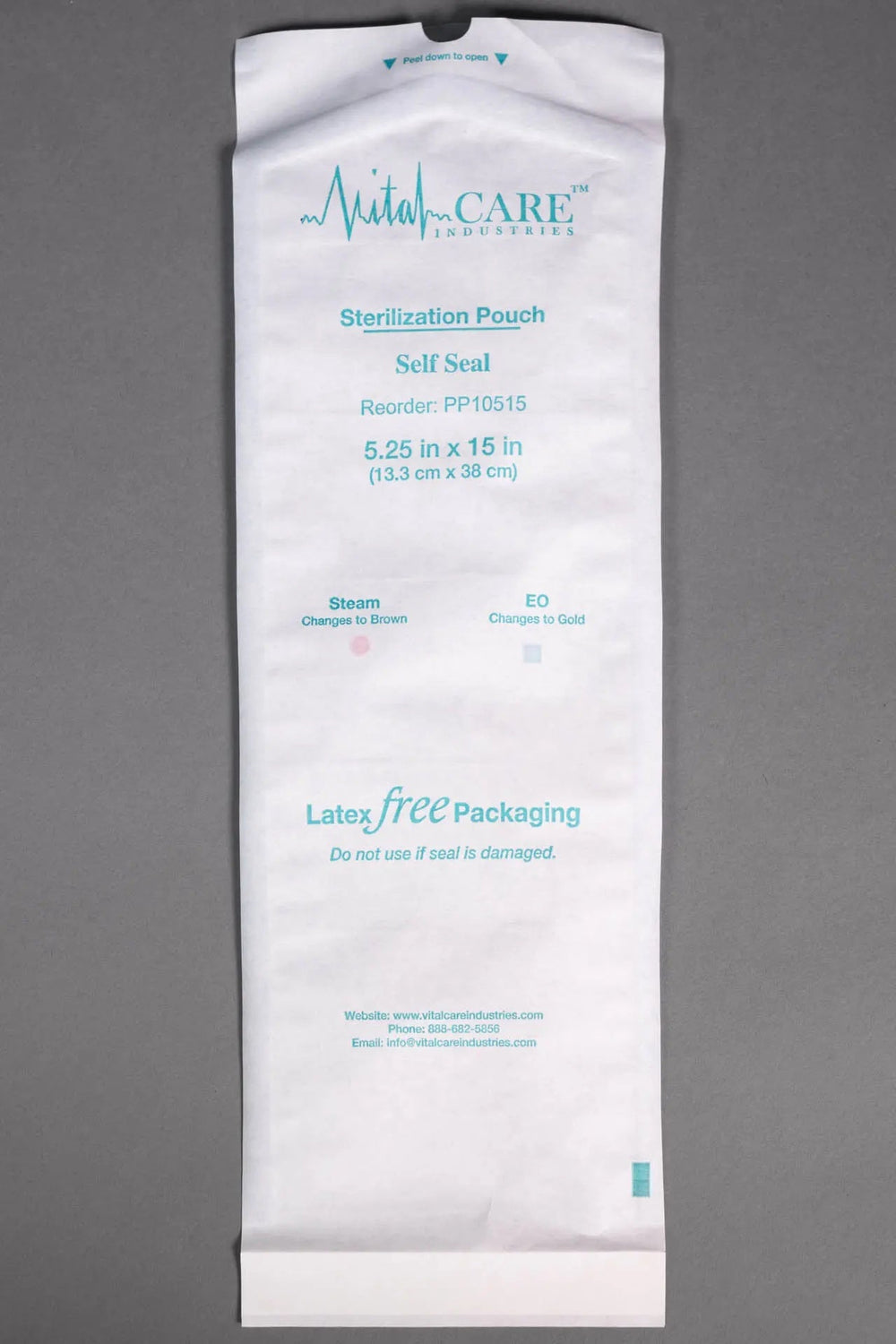 Self Seal Sterilization Pouch, 5" x 15"