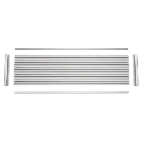 Anodized Aluminum LabWall Kits Expansion Kit • 12"H