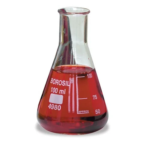 Glass Erlenmeyer Flasks, 100mL