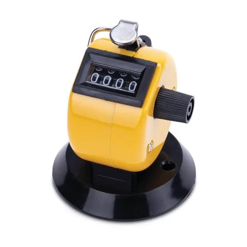 Hand Tally Counter • 2"W x 2.25"D x 2.25"H