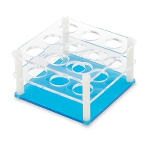 Compact Tube Racks, For 17mm Tubes • 3.5"W x 3.5"L x 2"H