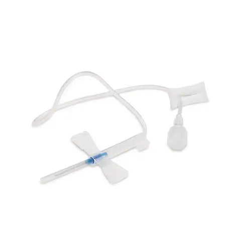 21g x 0.75" Saf-T Wing® Needle with 12" Tubing