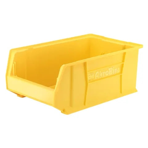 20" Deep XL Stack Bin, 12.375"W x 20"D x 8"H • Yellow
