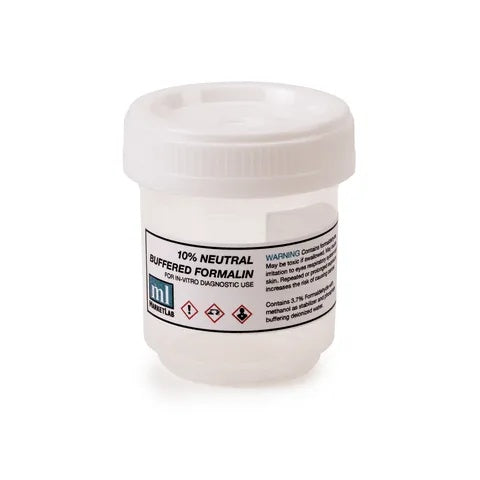 Prefilled Formalin (NBF) Jars, 60mL