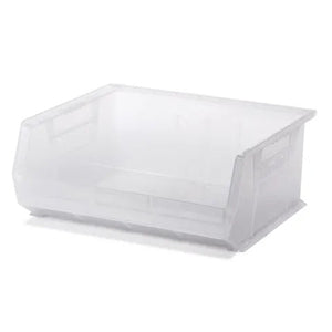 Organizer Bin, 16.5"W x 14.75"D x 7"H • Semi Clear