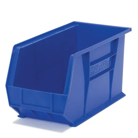 Organizer Bin, 8.25"W x 18"D x 9"H • Blue