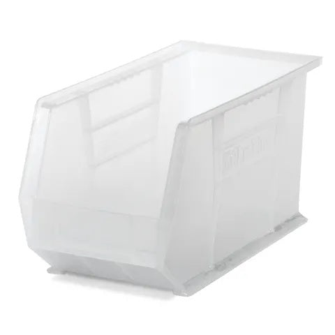 Organizer Bin, 8.25"W x 18"D x 9"H • Semi Clear