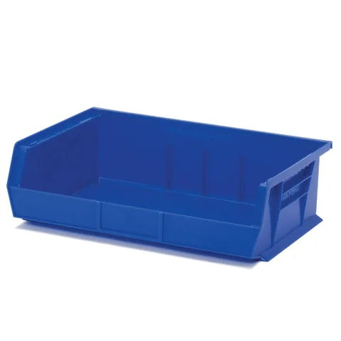 Organizer Bins for Medical Supplies 16.5"W x 10.875"D x 5"H • Blue
