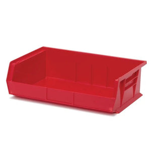 Organizer Bins for Medical Supplies 16.5"W x 10.875"D x 5"H • Red