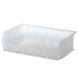 Organizer Bins for Medical Supplies 16.5"W x 10.875"D x 5"H • Semi Clear