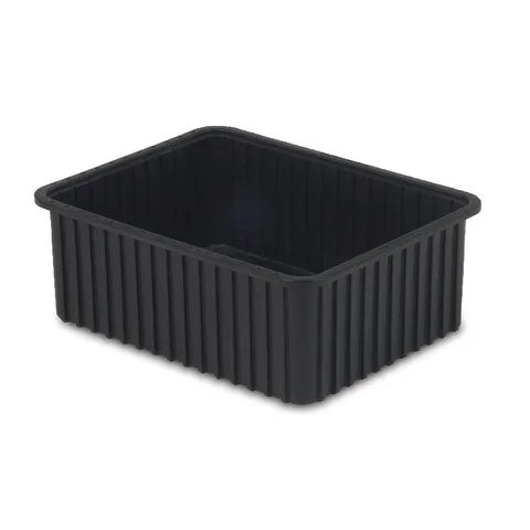ESD Dividable Storage Box, 17.4"W x 22.4"L x 6"H