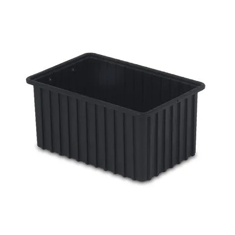 ESD Dividable Storage Box, 10.9"W x 16.5"L x 8"H