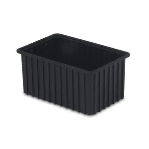 ESD Dividable Storage Box, 10.9"W x 16.5"L x 8"H