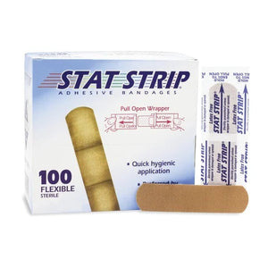 Stat Strip® Fabric Adhesive Strips, 1" x 3"