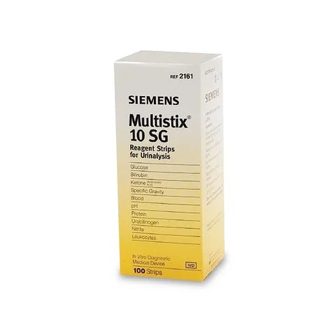 Multistix® Reagent Strips for Urinalysis • CLIA Waived, 10 SG Strips