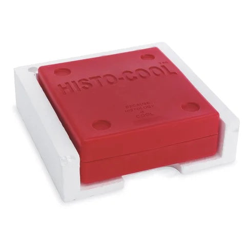Small with Insulating Foam Base • Red • 8.625"L x 8"W x 2.5"H