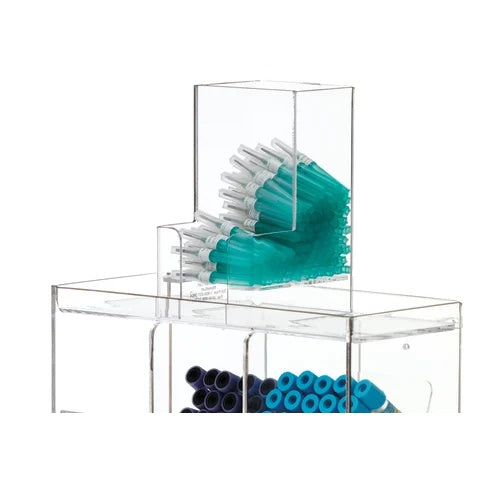 Marketlab Needle Dispenser • 3.75"W x 4.5"D x 6.5"H