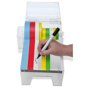 Marketlab Covered Label Tape Dispenser • 12.5"L x 9"W x 7"H