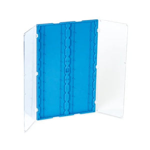 SlideFolder™ • Holds 20 • 11.5"L x 7.5"W x 0.5"H, Blue