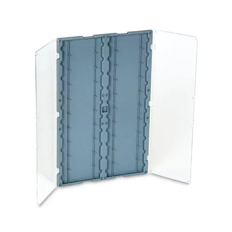 SlideFolder™ • Holds 20 • 11.5"L x 7.5"W x 0.5"H, Gray