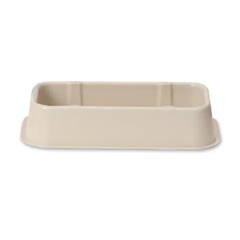 Dishes with Adhesive Bottom, for 12qt Sharps Container • 12"W x 5.5"D x 2.75"H