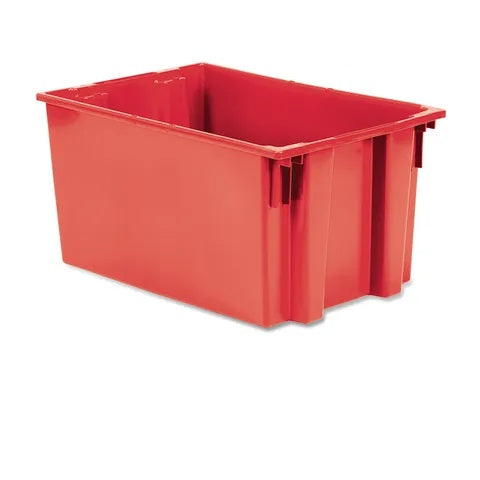 Nesting and Stacking Totes 19.5"W x 29.5"L x 15"H • Red