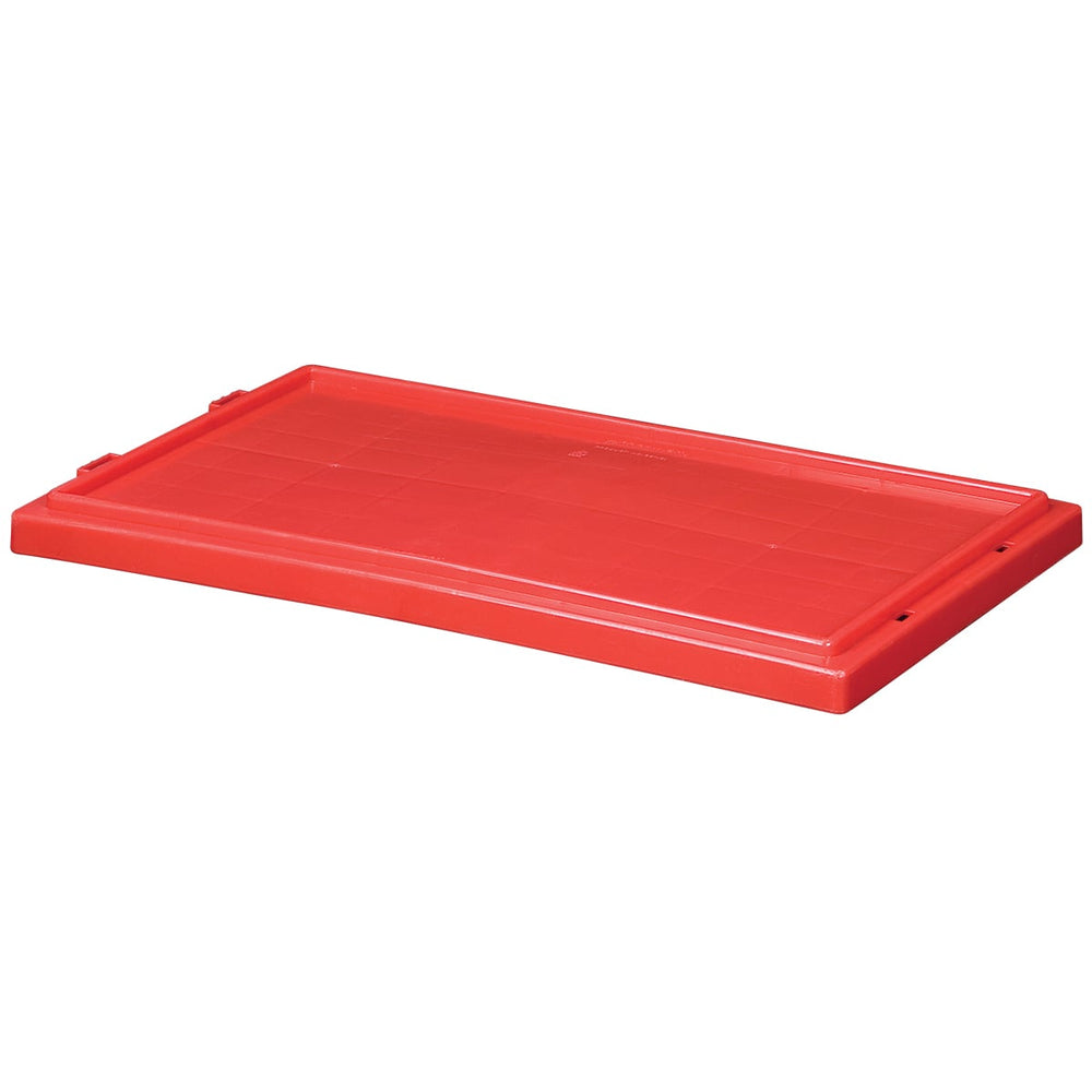 Lids for Nesting and Stacking Totes For 8907 & 8908 Totes • Red