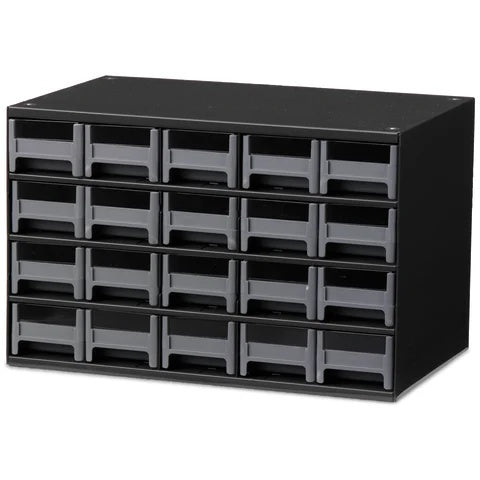 Durable Benchtop Cabinet, 20-Drawer