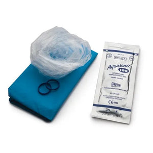 Sterile Polyethylene Sheath with Elastic Bands, 4"W x 24"L • with Gel Packet