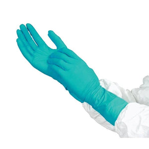 Long Cuff Nitrile Gloves, Medium