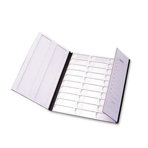 30-Capacity Slide Folder • Black only • 11"W x 13"H