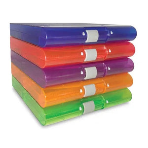 100-Place Translucent Slide Box • Assorted