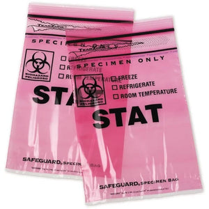 STAT Bags • 6"W x 9"H • Red