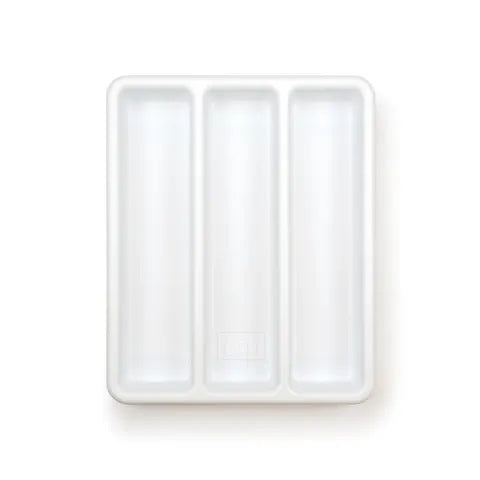 Drawer Organizers, 3 Compartments • 14"W x 17.75"L x 2.625"H