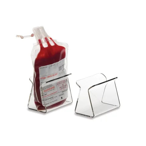 Marketlab Blood Bag Stands, Standard • 4"W x 2.375"D x 3.125"H