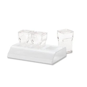 Staining Station with 3 Coplin Jars • 6"W x 8.75"L x 1.75"H