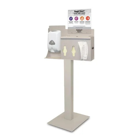 Bowman ABS Bulk Mask Touchless Hygiene System • 22.25"W x 17"D x 58.29"H