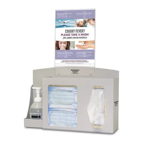 Bowman Hygiene Center, Steel • Beige • Portrait