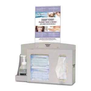 Bowman Hygiene Center, Steel • Beige • Portrait