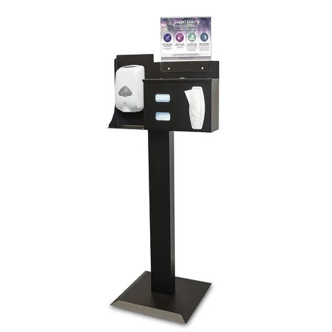 Bowman Touchless Locking Hygiene Center System • 22.25"W x 17.00"L x 57.98"H
