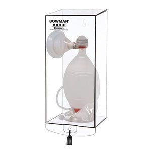 Bowman Lockable Respiratory Supply Dispenser • 7.5"W x 6.3"D x 18.27"H