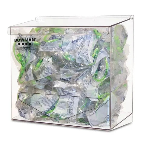 Top & Front Dispensing Bulk Dispenser, Single • Short • PETG • 12.27"W x 5.78"D x 11.13"H