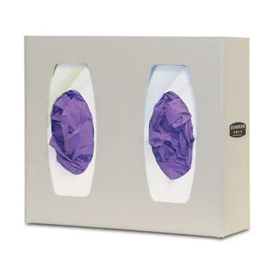 Bowman ABS Glove Box Dispenser, Double • 11.38"W x 4"D x 10.13"H