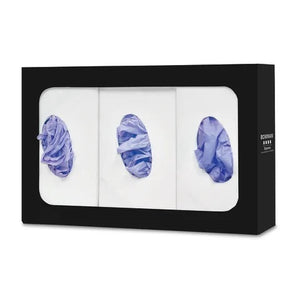 Bowman Black Stainless Glove Box Dispenser, Triple • 15.81"W x 3.81"D x 10.03"H
