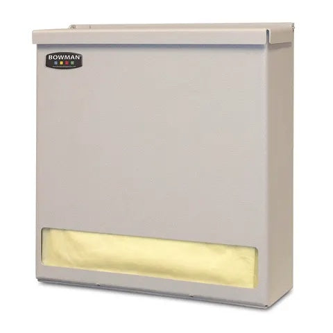 Bowman ABS Dispenser, Bulk Gown • 14.7"W x 5.04"D x 15.12"H
