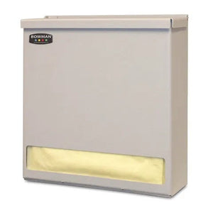 Bowman ABS Dispenser, Bulk Gown • 14.7"W x 5.04"D x 15.12"H