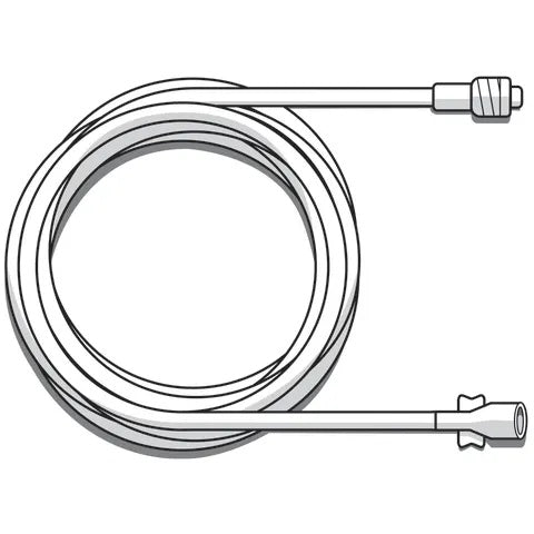 10' Gas Sampling Lines, PVC Male/Male