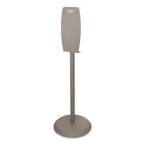 Bowman Aluminum Hand Sanitizer Dispenser Floor Stand • 18"W x 18"D x 54.73"H