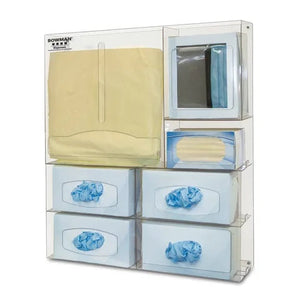 Bowman PETG Quad Glove Isolation Station